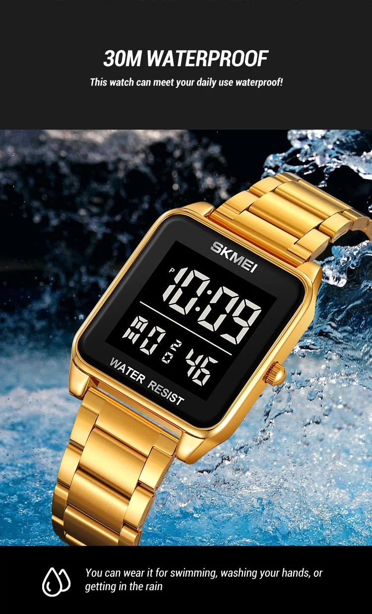 SKMEI Military Wristwatches For Men Women Waterproof Clock Watch Outdoor Digital Sports Student Electronic Watches Reloj Hombre