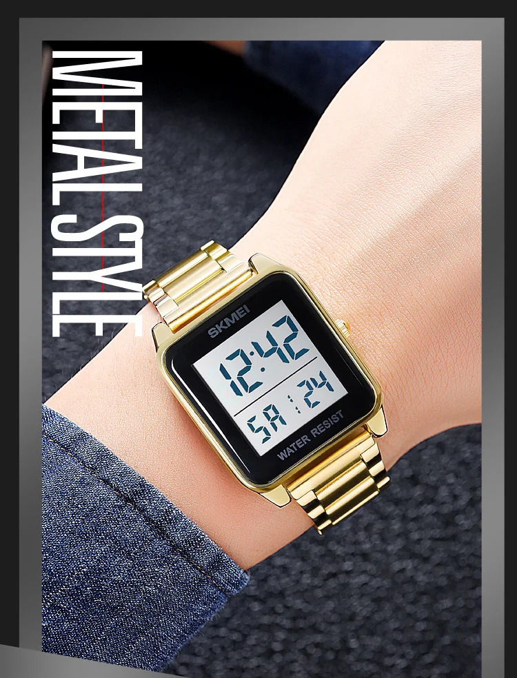 SKMEI Military Wristwatches For Men Women Waterproof Clock Watch Outdoor Digital Sports Student Electronic Watches Reloj Hombre