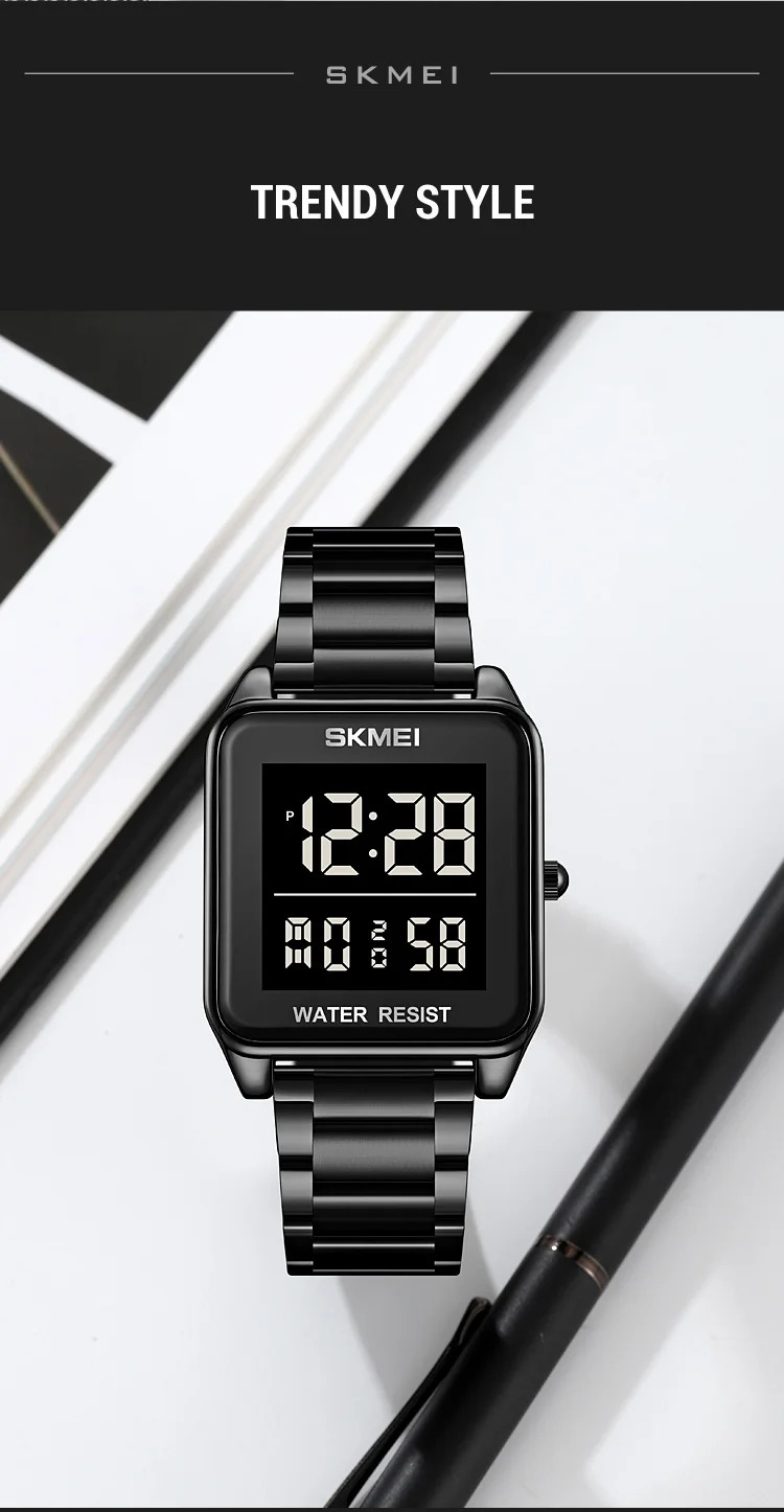 SKMEI Military Wristwatches For Men Women Waterproof Clock Watch Outdoor Digital Sports Student Electronic Watches Reloj Hombre