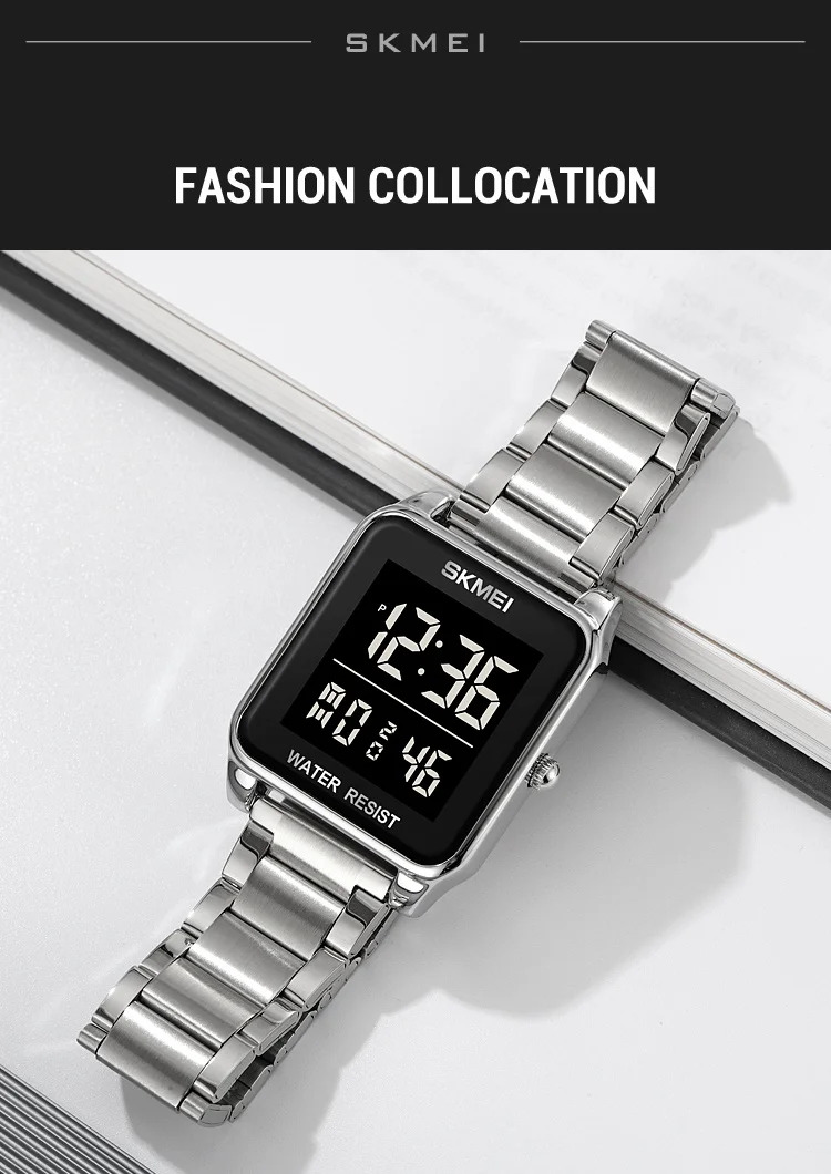 SKMEI Military Wristwatches For Men Women Waterproof Clock Watch Outdoor Digital Sports Student Electronic Watches Reloj Hombre