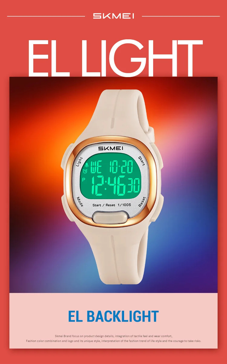 SKMEI Alarm Digital Electronic Watch Fashion Sport Watch For Men Women Student Leisure Chrono Waterproof Wristwatch Reloj Hombre