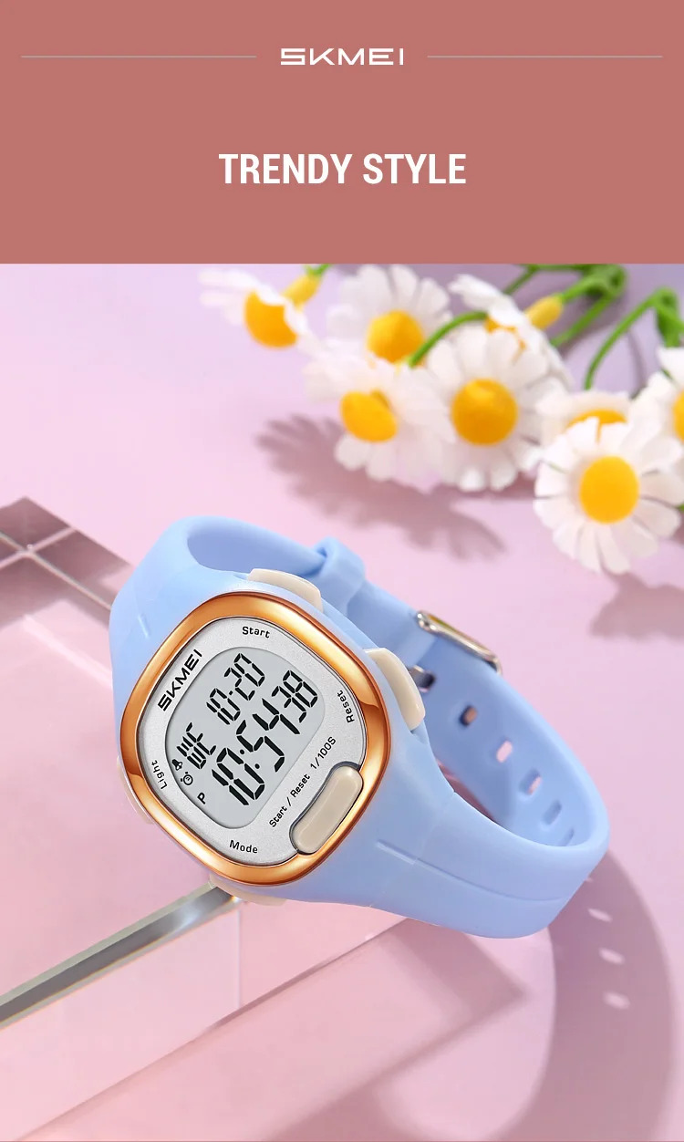 SKMEI Alarm Digital Electronic Watch Fashion Sport Watch For Men Women Student Leisure Chrono Waterproof Wristwatch Reloj Hombre
