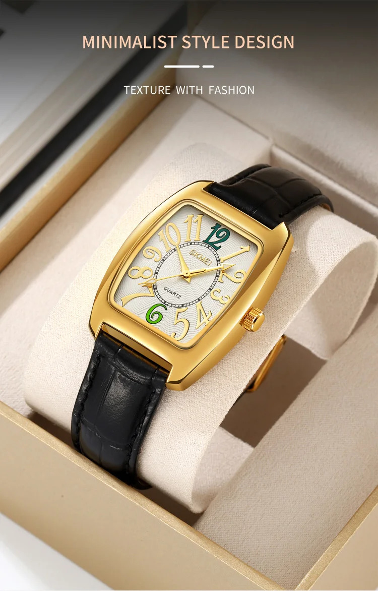 SKMEI Leisure Movement Quartz Watches For Men Women Simple Wristwatch Fashion Design Waterproof Elegant Lady Watch Reloj Hombre