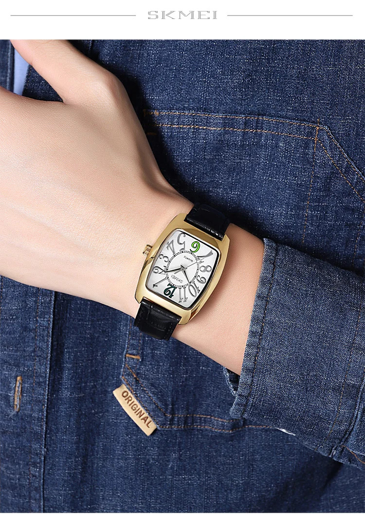 SKMEI Leisure Movement Quartz Watches For Men Women Simple Wristwatch Fashion Design Waterproof Elegant Lady Watch Reloj Hombre