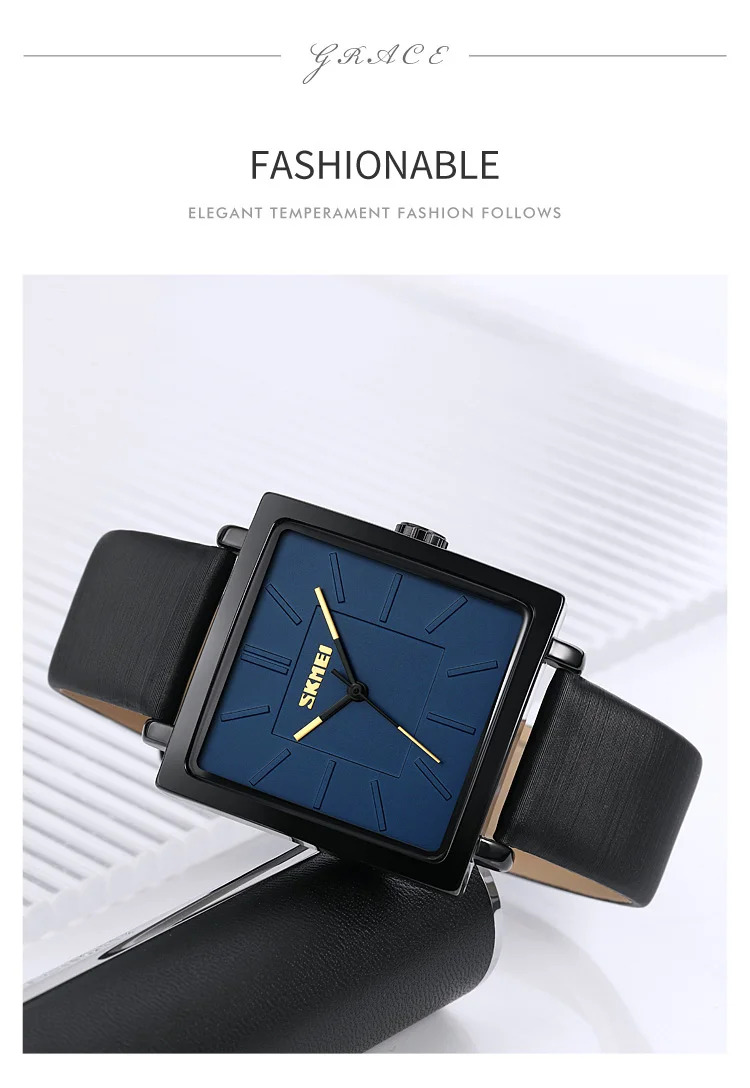 SKMEI Luxury 3Bar Waterproof Watches Fashion Movement Quartz Watch For Women Business Lady Elegant Wristwatches Relogio Feminino