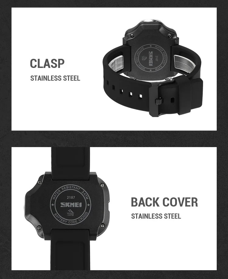 SKMEI Luminous Sports Electronic Watch For Men Women Stopwatch Outdoor Digital Wristwatch Waterproof Military Watch Reloj Hombre