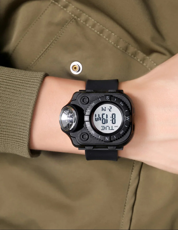 SKMEI Luminous Sports Electronic Watch For Men Women Stopwatch Outdoor Digital Wristwatch Waterproof Military Watch Reloj Hombre