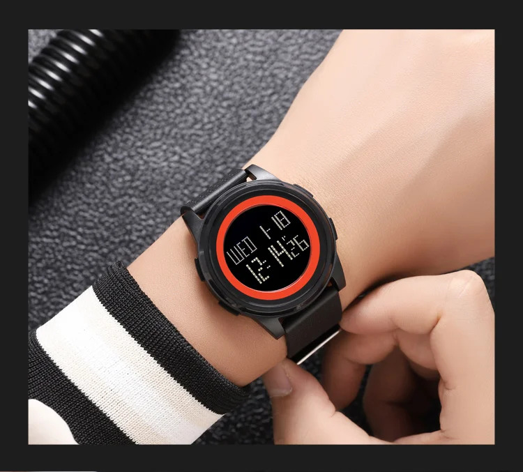 SKMEI Youth Cool Digital Sports Army Watches For Men Women Students Waterproof Stopwatch Electronic Wristwatches Horloges Mannen