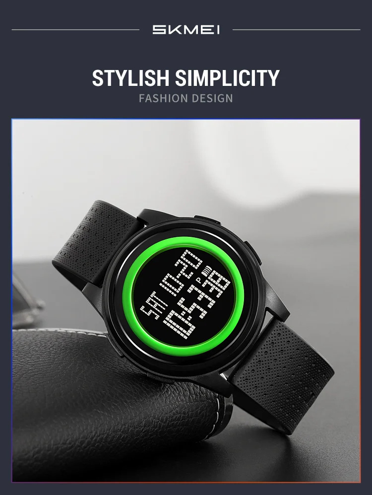 SKMEI Youth Cool Digital Sports Army Watches For Men Women Students Waterproof Stopwatch Electronic Wristwatches Horloges Mannen