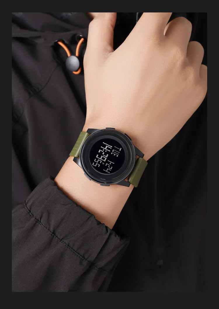 SKMEI Youth Cool Digital Sports Army Watches For Men Women Students Waterproof Stopwatch Electronic Wristwatches Horloges Mannen