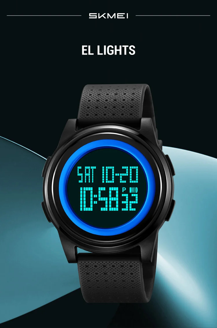 SKMEI Youth Cool Digital Sports Army Watches For Men Women Students Waterproof Stopwatch Electronic Wristwatches Horloges Mannen