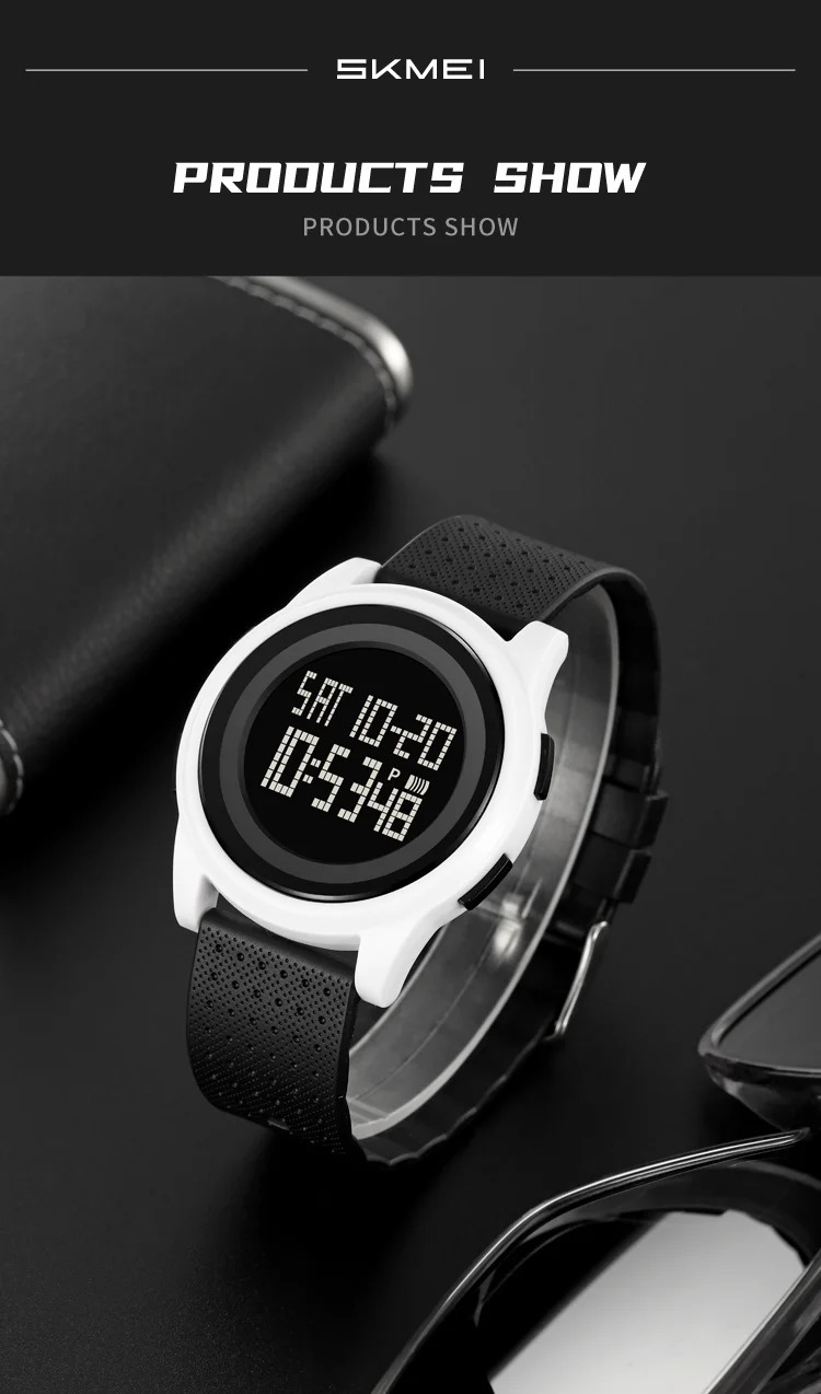 SKMEI Youth Cool Digital Sports Army Watches For Men Women Students Waterproof Stopwatch Electronic Wristwatches Horloges Mannen