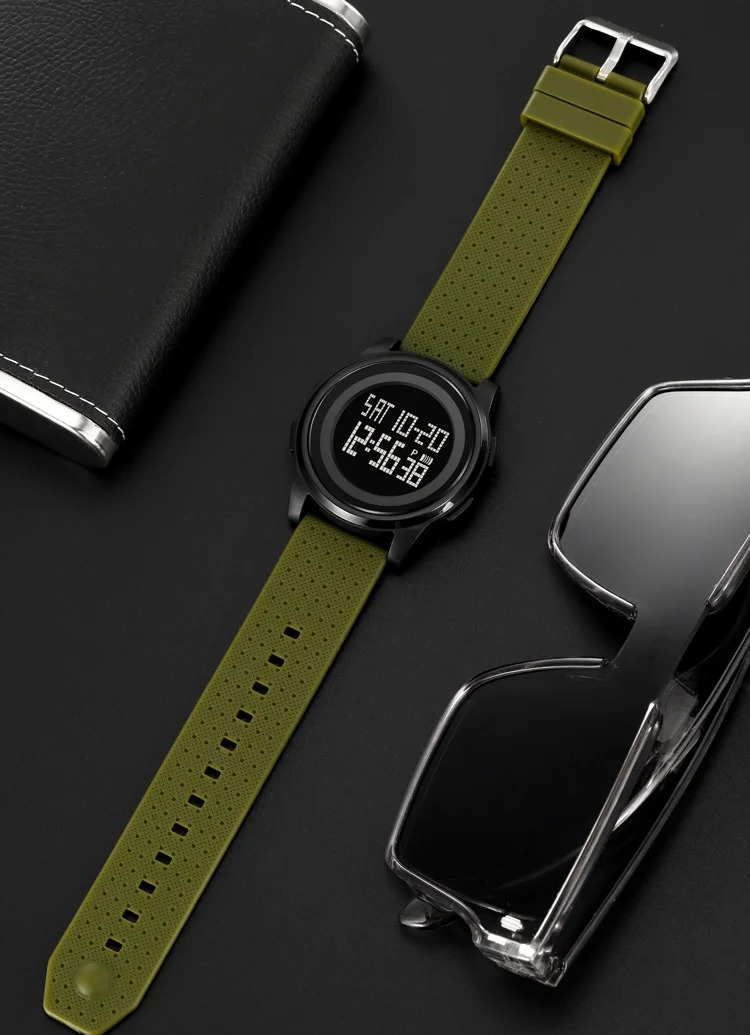 SKMEI Youth Cool Digital Sports Army Watches For Men Women Students Waterproof Stopwatch Electronic Wristwatches Horloges Mannen
