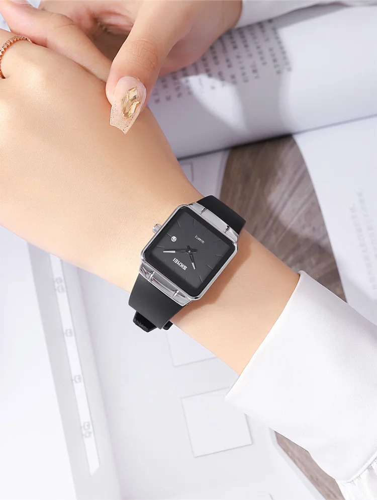 SKMEI Luxury Top Brands Women Elegant Quartz Watches Casual Simple Wristwatch Fashion Famale Waterproof Alarm Watch Reloj Mujer