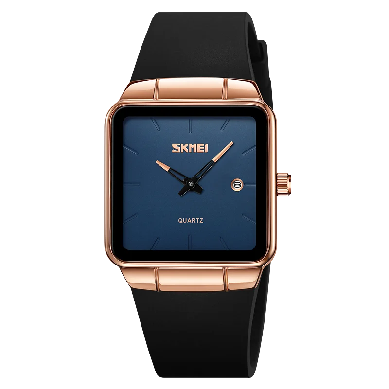 Rose gold Blue