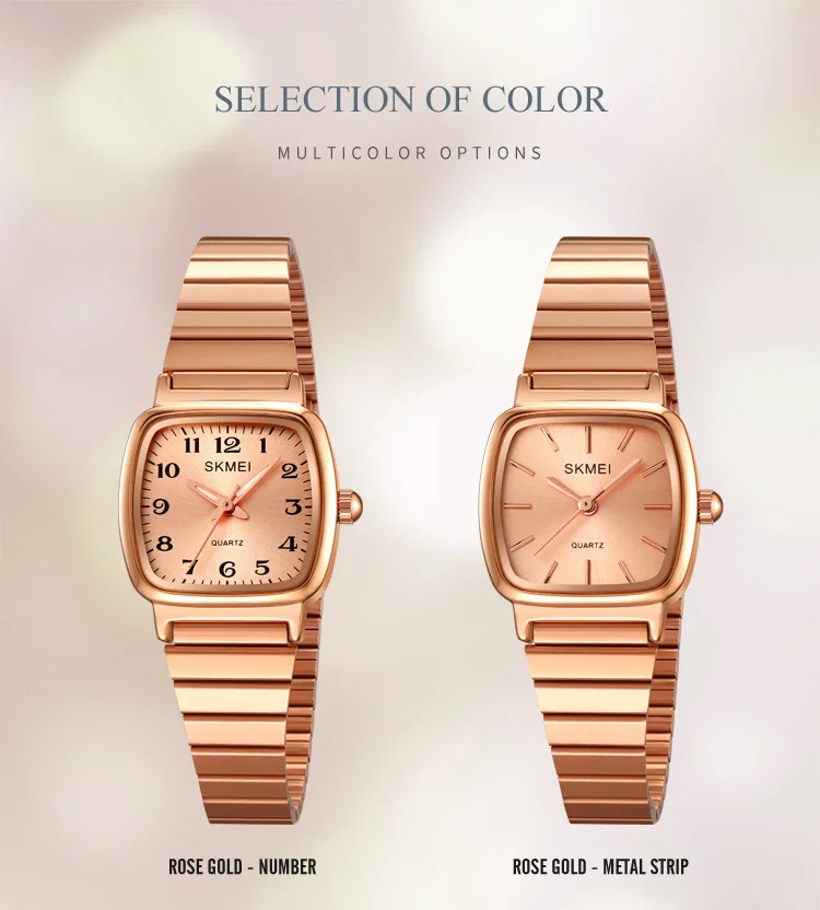 SKMEI Elegance Business Luxury Full Steel Watches For Women Female Quartz Wristwatches Ladies Waterproof Watch Relogio Feminino