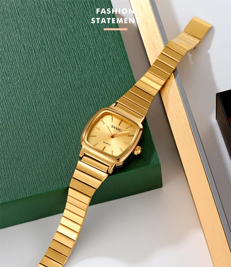 SKMEI Elegance Business Luxury Full Steel Watches For Women Female Quartz Wristwatches Ladies Waterproof Watch Relogio Feminino