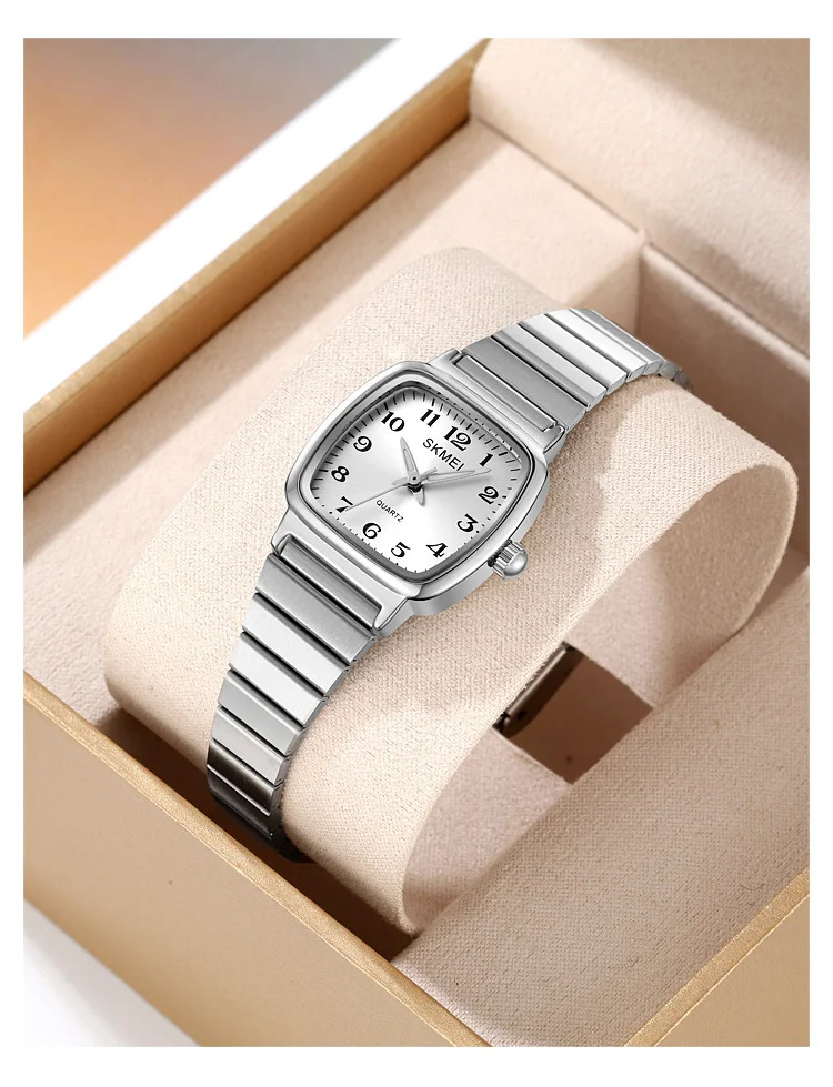 SKMEI Elegance Business Luxury Full Steel Watches For Women Female Quartz Wristwatches Ladies Waterproof Watch Relogio Feminino
