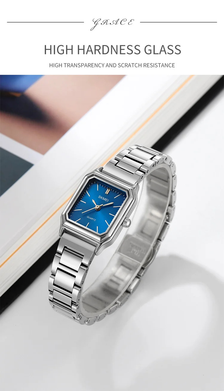 SKMEI Female Fashion Small Dial Watches For Women Elegance Business Quartz Wristwatches Ladies Waterproof Watch Relogio Feminino