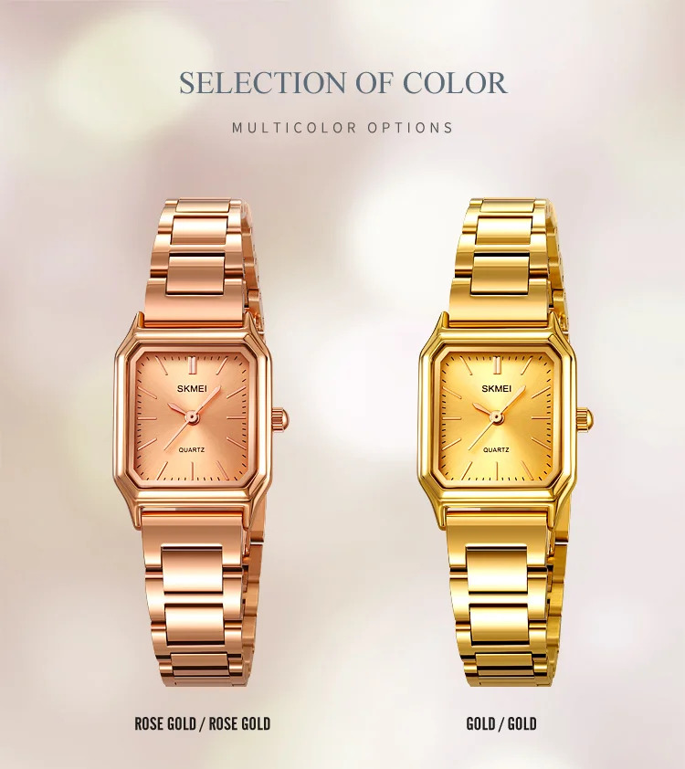 SKMEI Female Fashion Small Dial Watches For Women Elegance Business Quartz Wristwatches Ladies Waterproof Watch Relogio Feminino