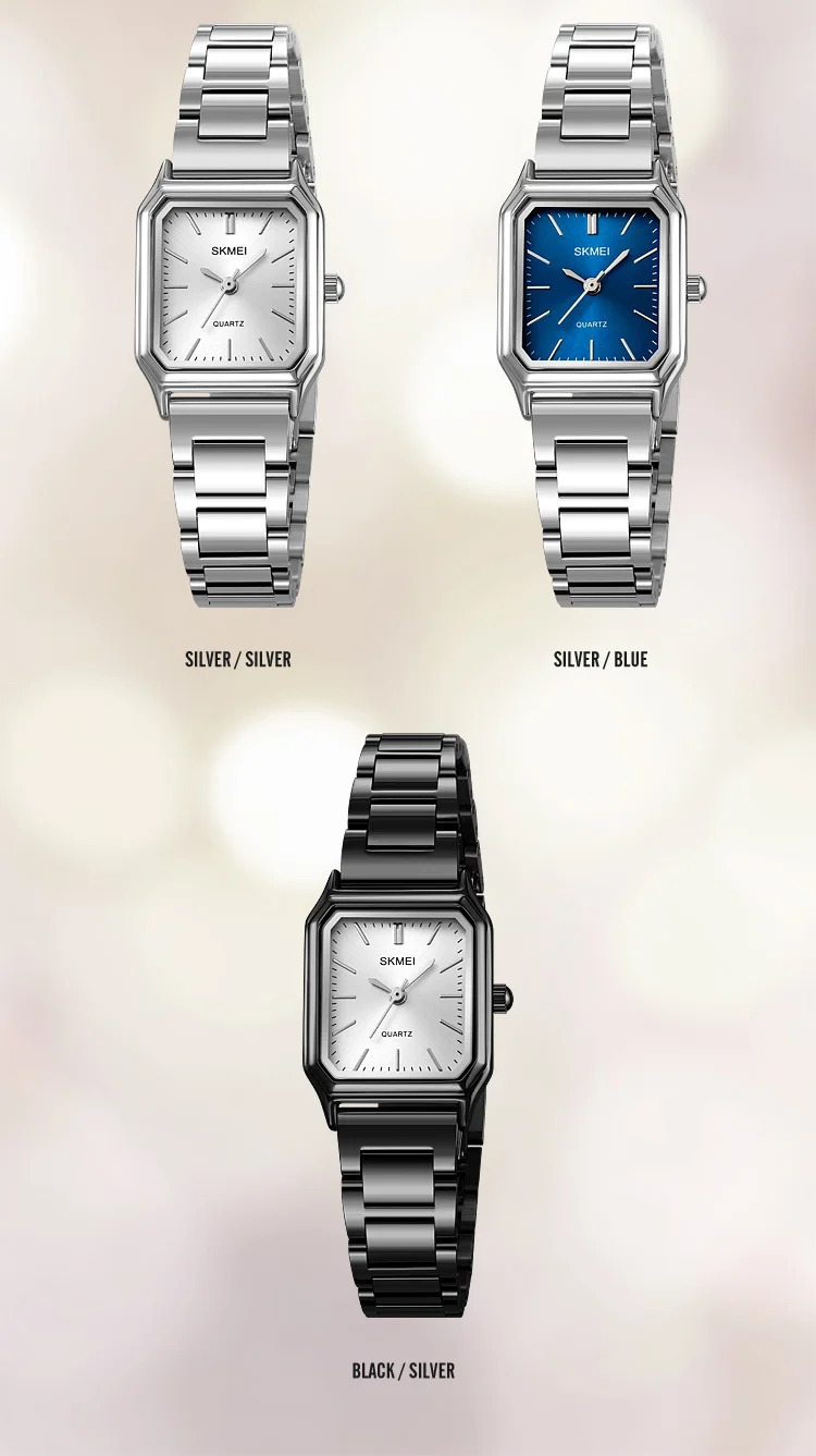 SKMEI Female Fashion Small Dial Watches For Women Elegance Business Quartz Wristwatches Ladies Waterproof Watch Relogio Feminino