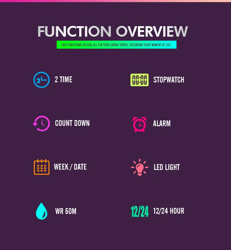SKMEI Lady Alarm Clock Digital Wristwatches Fashion Cool Girls Watches Shockproof Chrono Electronics Watch For Women reloj mujer