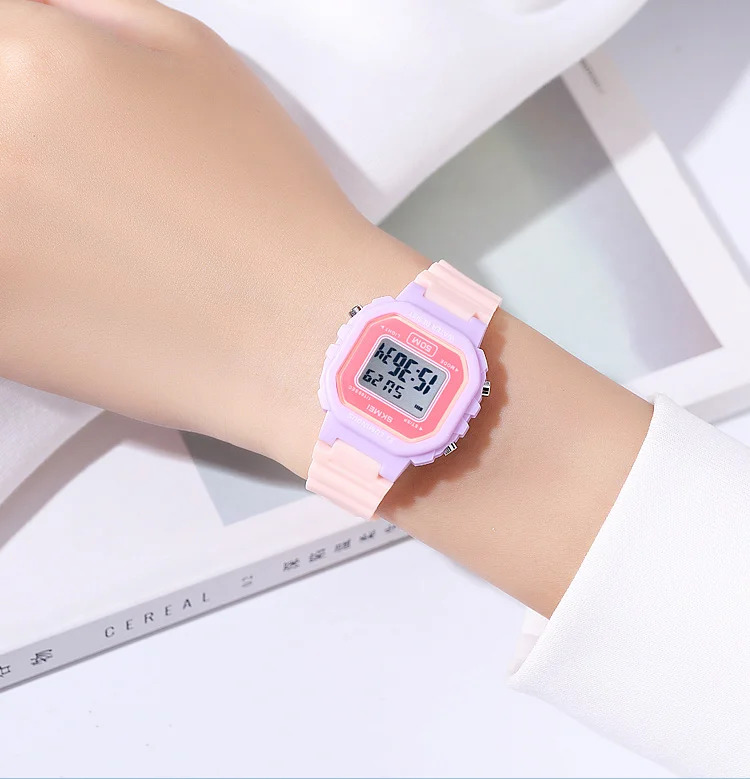SKMEI Sport Freshness Vitality Watch For Men Women Students Chrono Casual Waterproof Digital Wristwatch Count Down Alarm Watches