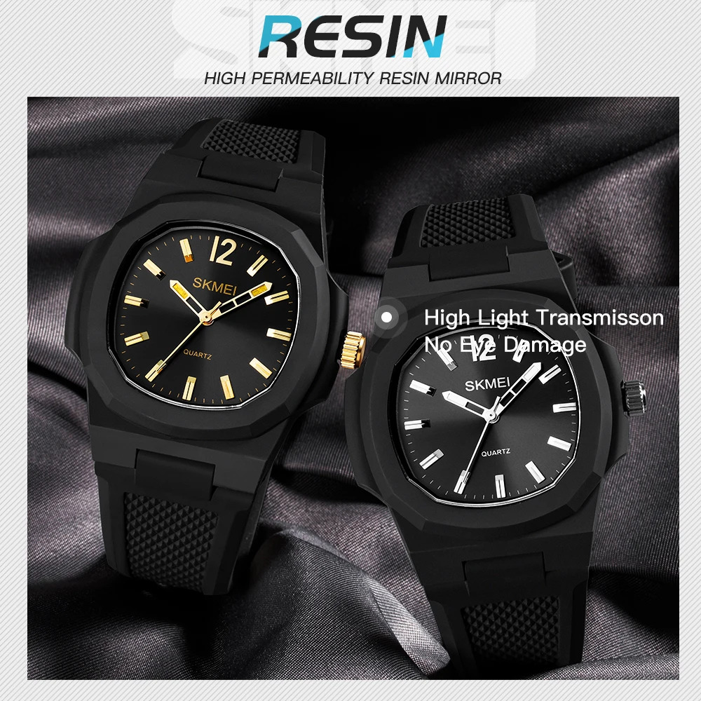 SKMEI Fashion Simple Outdoor Sports For Men Women Wristwatches Casual Quartz Watch Male Waterproof Watches relogios masculinos
