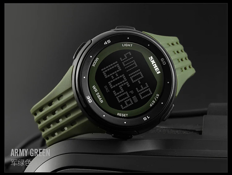 SKMEI Waterproof Military Watches For Men Women Casual Outdoor Sports Watch Ladies Simple Digital Wristwatches Relogio Masculino