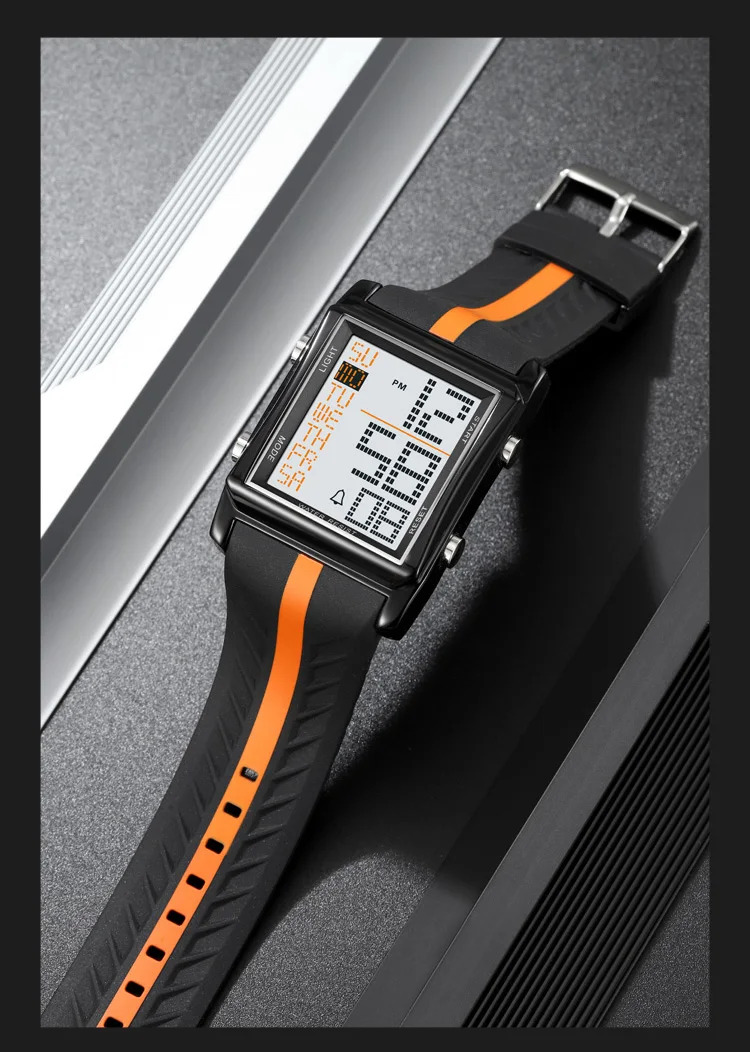 SKMEI Fashion Alarm Electronics Wristwatch Back Light Display Countdown Timer Digital Sports Watches For Men Women reloj hombre