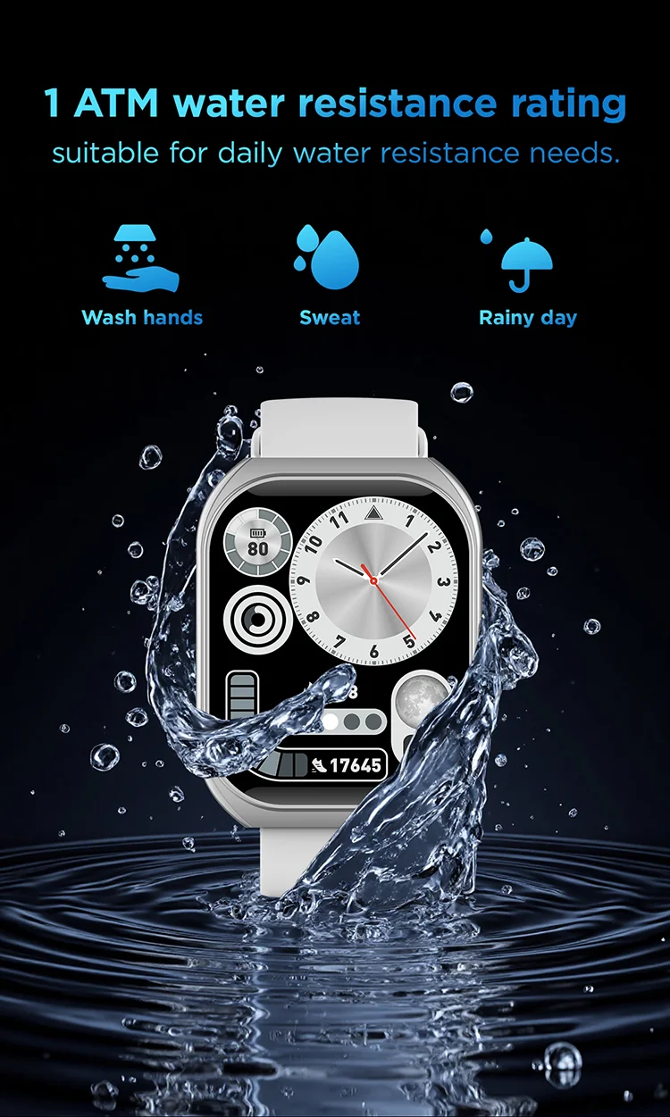 SKMEI 2.01'' TFT Display Smartwatch Military Wristwatch 123 Sports Modes Voice Calling Smart Watch For Men Women For Android IOS
