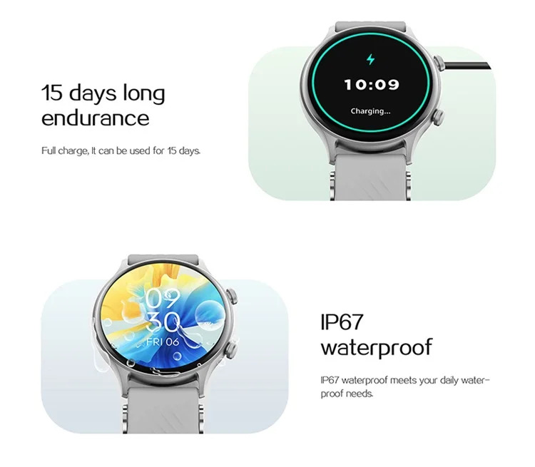 SKMEI 1.39 Inch Smart Watches Waterproof Voice Assistant Sports Smartwatches For Men Women Outdoor GPS Movement Track Wristwatch