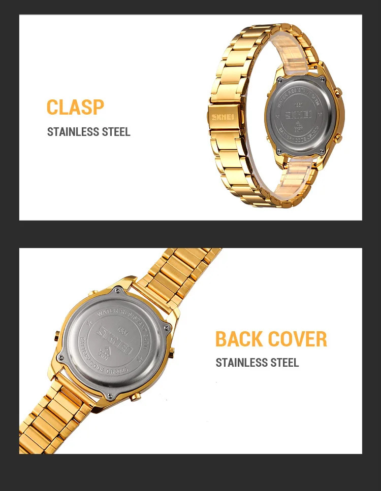 SKMEI Calendar Electronics Watches For Men Women Chrono Waterproof Digital Wristwatches Pilgrimage Time Reminder Bookmark Watch