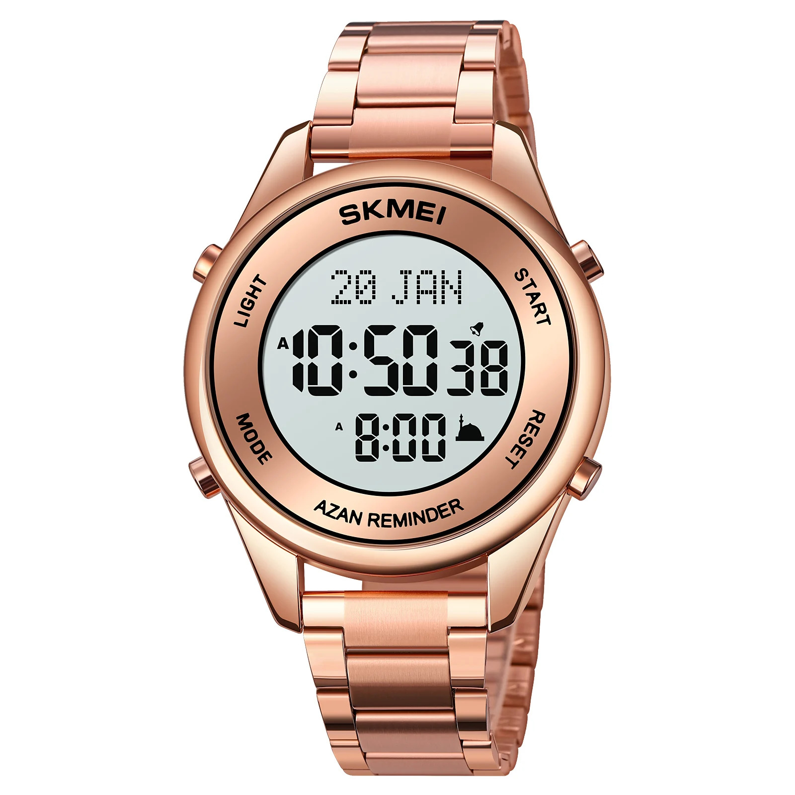 Rose gold White