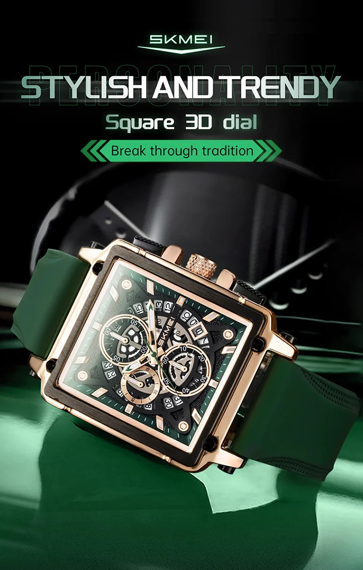SKMEI Fashion Cool Movement Quartz Watch For Men Women Date Wristwatch Luxury Fashion Design Waterproof Time Watch Reloj Hombre