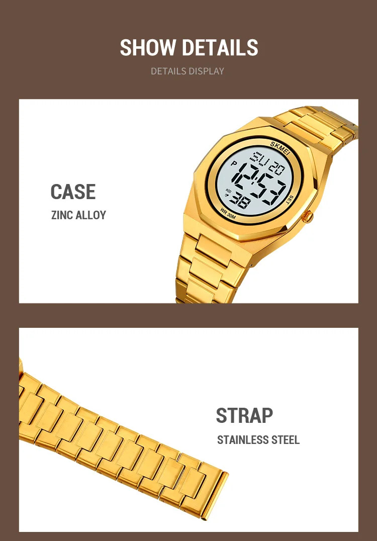 SKMEI Sports Digital Watch For Men Women Casual Chrono Electronic Watch Count Down Timer Waterproof Wristwatch Relogio Masculino