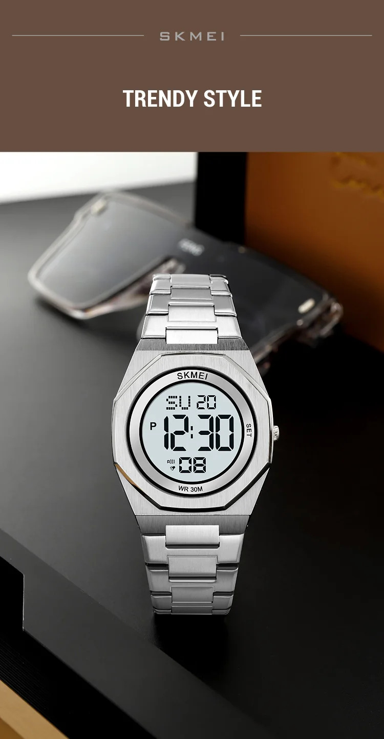 SKMEI Sports Digital Watch For Men Women Casual Chrono Electronic Watch Count Down Timer Waterproof Wristwatch Relogio Masculino
