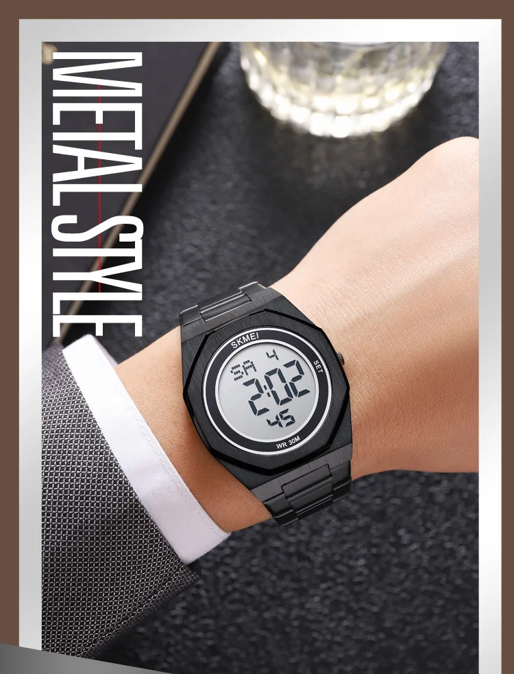 SKMEI Sports Digital Watch For Men Women Casual Chrono Electronic Watch Count Down Timer Waterproof Wristwatch Relogio Masculino
