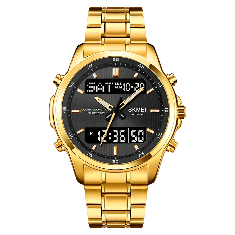 gold black