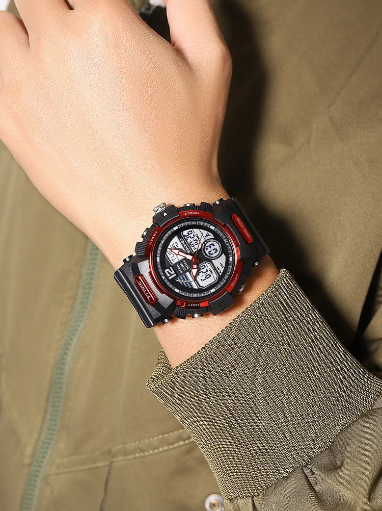 SKMEI World Time Digital Watches Fashion Design Waterproof Chrono Wristwatches Sports Casual Alarm Clock Watches For Men Women