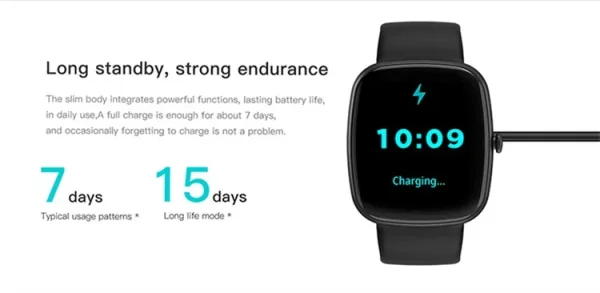 SKMEI 1.83" Military Smartwatch with Heart Rate Monitor, Bluetooth Calls, 130+ Sports Modes for Android iOS (IP67 Waterproof)