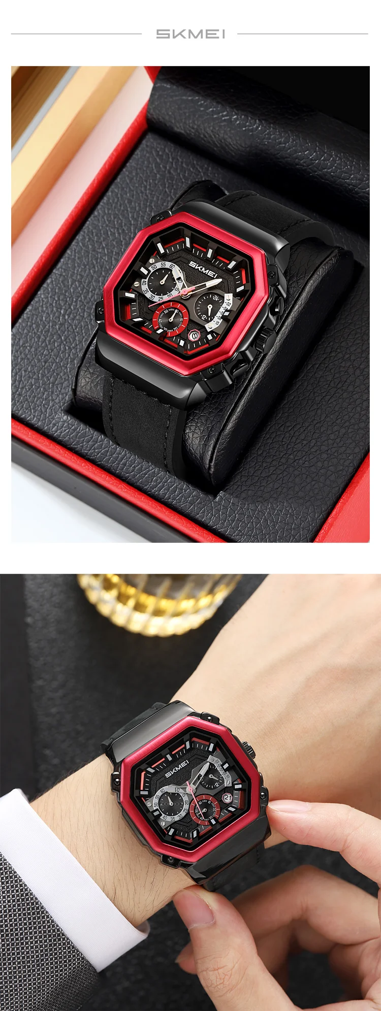 SKMEI Top Brand Luxury Quartz Movement Watch For Men Women Stopwatch Wristwatches Waterproof Time Date Male Watches Reloj Hombre