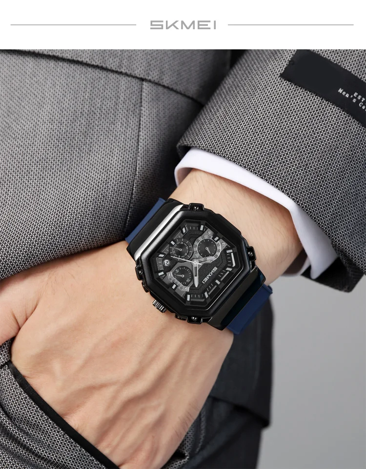 SKMEI Top Brand Luxury Quartz Movement Watch For Men Women Stopwatch Wristwatches Waterproof Time Date Male Watches Reloj Hombre