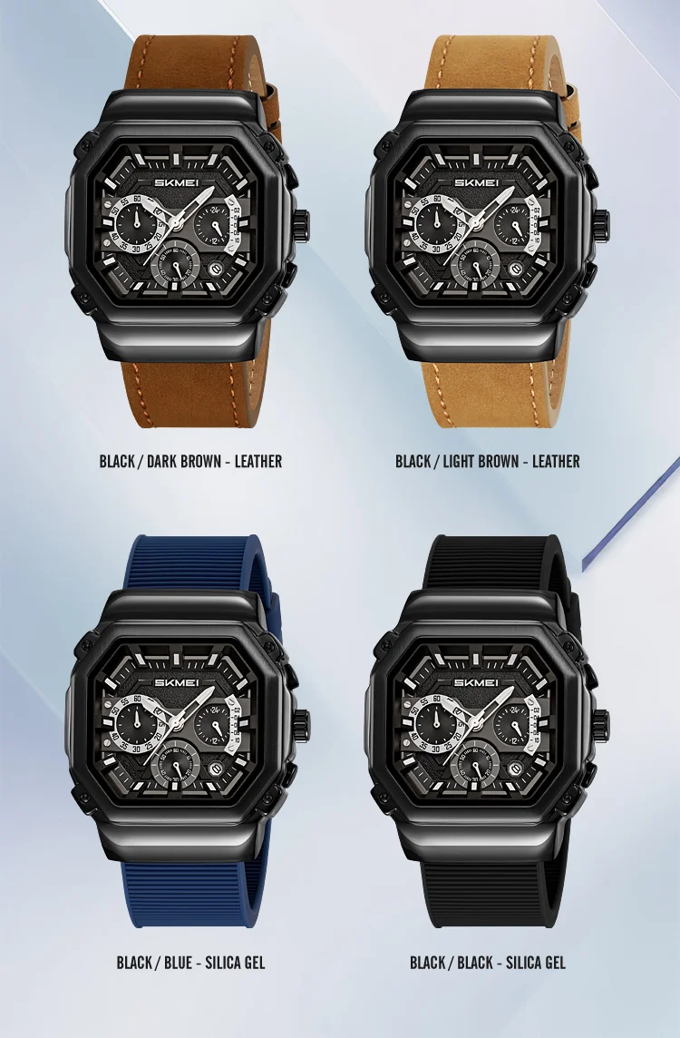 SKMEI Top Brand Luxury Quartz Movement Watch For Men Women Stopwatch Wristwatches Waterproof Time Date Male Watches Reloj Hombre