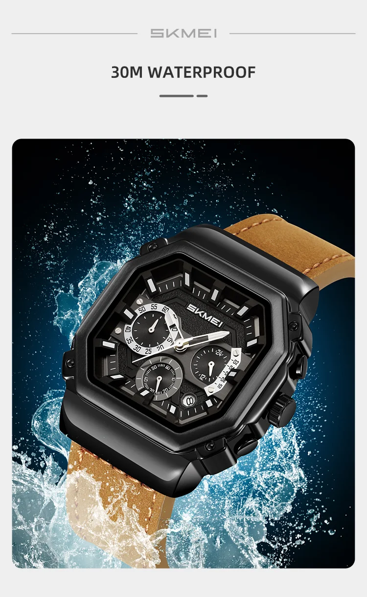 SKMEI Top Brand Luxury Quartz Movement Watch For Men Women Stopwatch Wristwatches Waterproof Time Date Male Watches Reloj Hombre