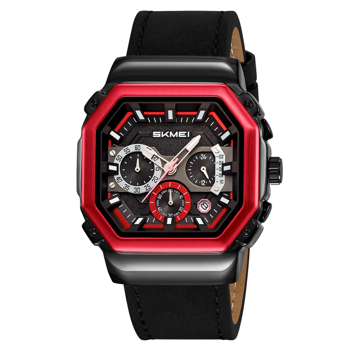 red leather