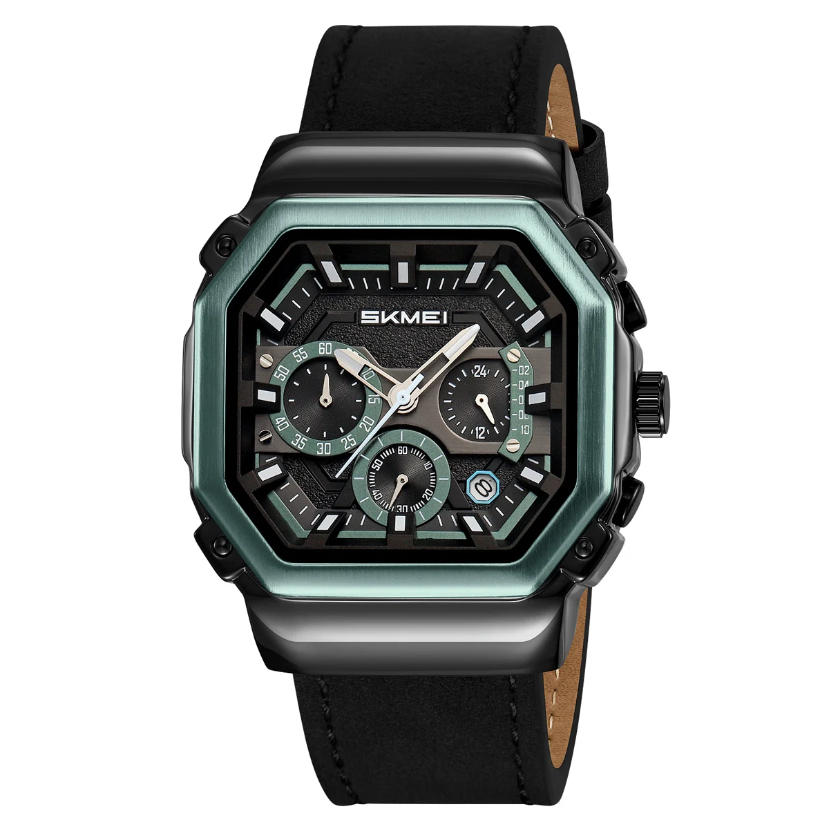 green-leather