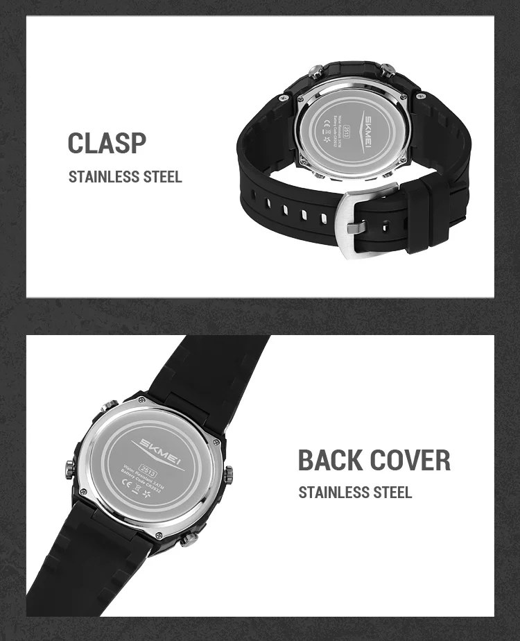 SKMEI Fashion Sports Digital Electronics Watch For Men Women Count Down Watch Male Alarm Waterproof Wristwatch Relogio Masculino