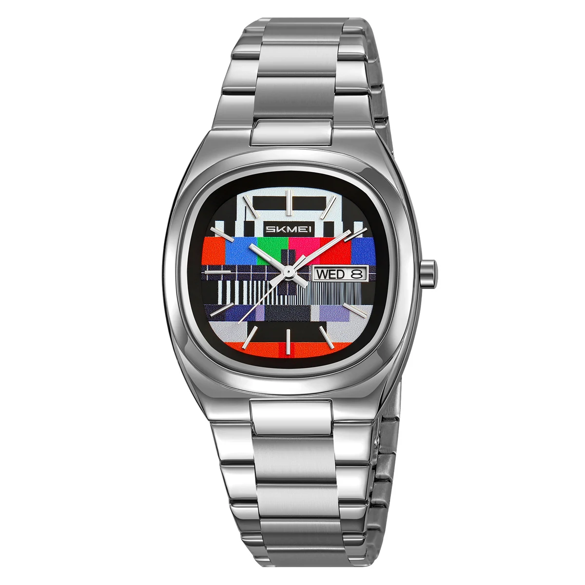 silver colorful