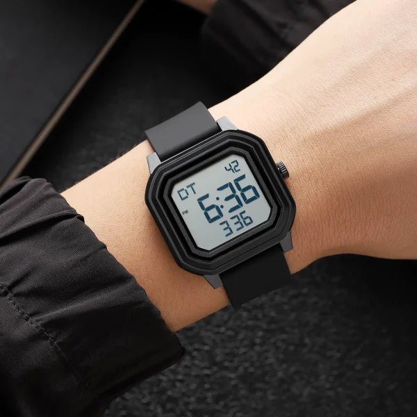 Skmei 2558 Multifunction Digital Sports Watch with Dual Time and Countdown (50M Waterproof) - Image 3